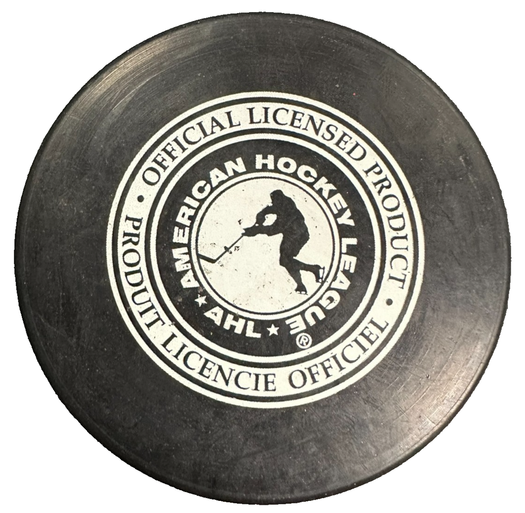 Vintage Binghamton Rangers Official Hockey Puck AHL