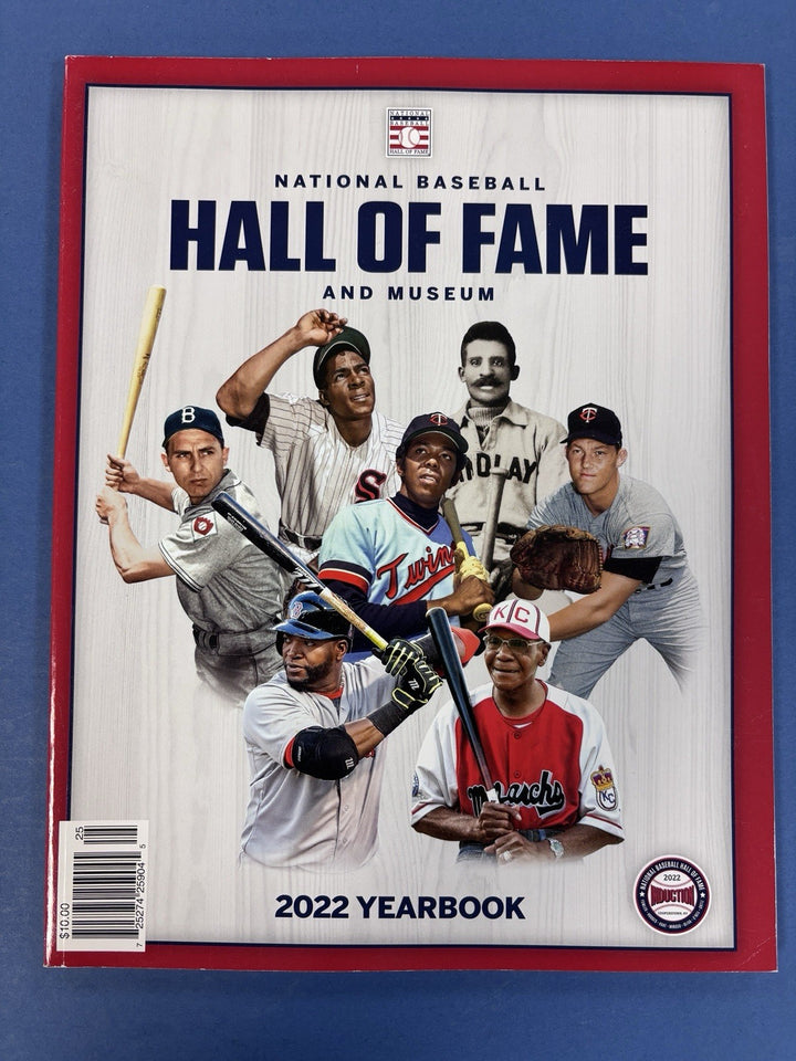 2022 MLB Hall Of Fame Program David Ortiz Gil Hodges Tony Olivia