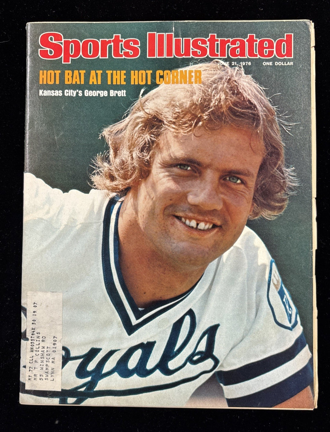 June 21 1976 Sports Illustrated George Brett First Cover Kansas City Royals