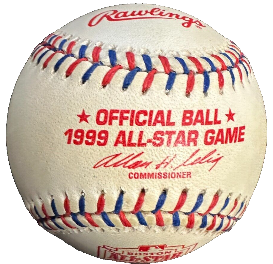 Omar Vizquel Autographed Official 1999 All-Star Game Baseball Indians