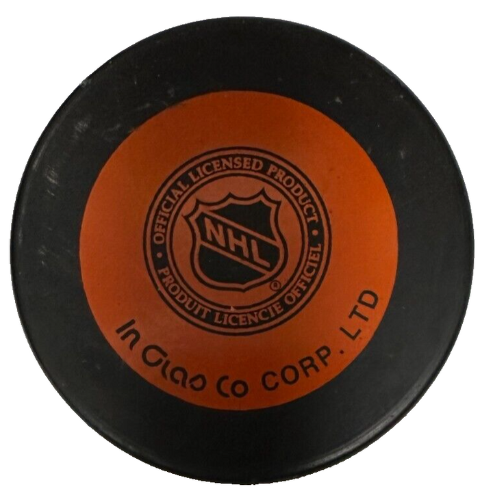 Don Sweeney Autographed Boston Bruins Hockey Puck NHL
