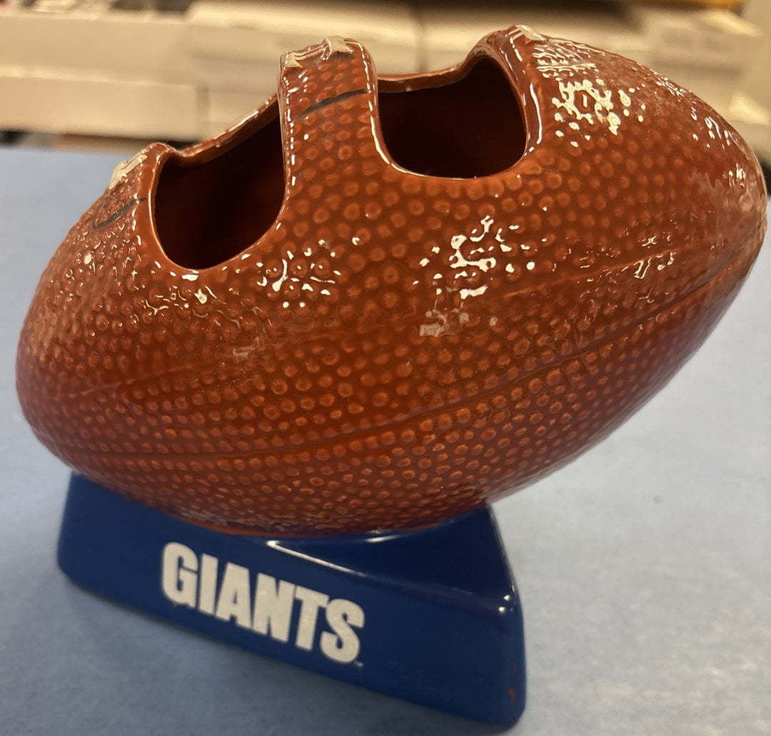 New York Giants Ceramic Vintage NFL Pen Pencil Holder