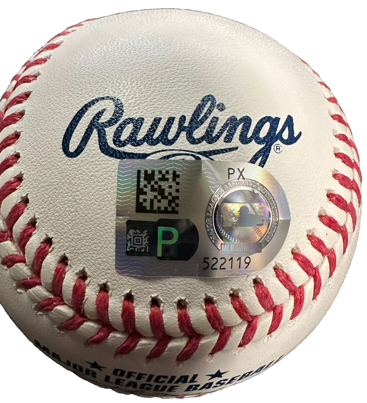 Garrett Crochet Autographed Official Major League Baseball Red Sox MLB Hologram