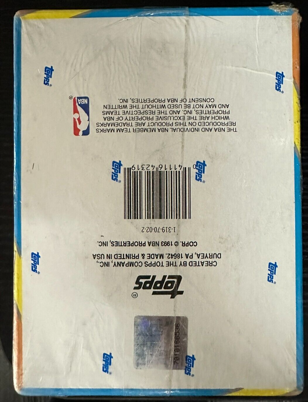 1992-93 Topps Basketball Series 2 Unopened Hobby Box 36 Packs Shaq RC