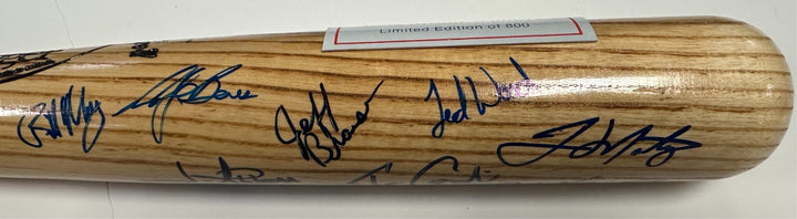 1988 Team USA Baseball Team Autographed Bat Abbott Ventura Nagy Martinez /800