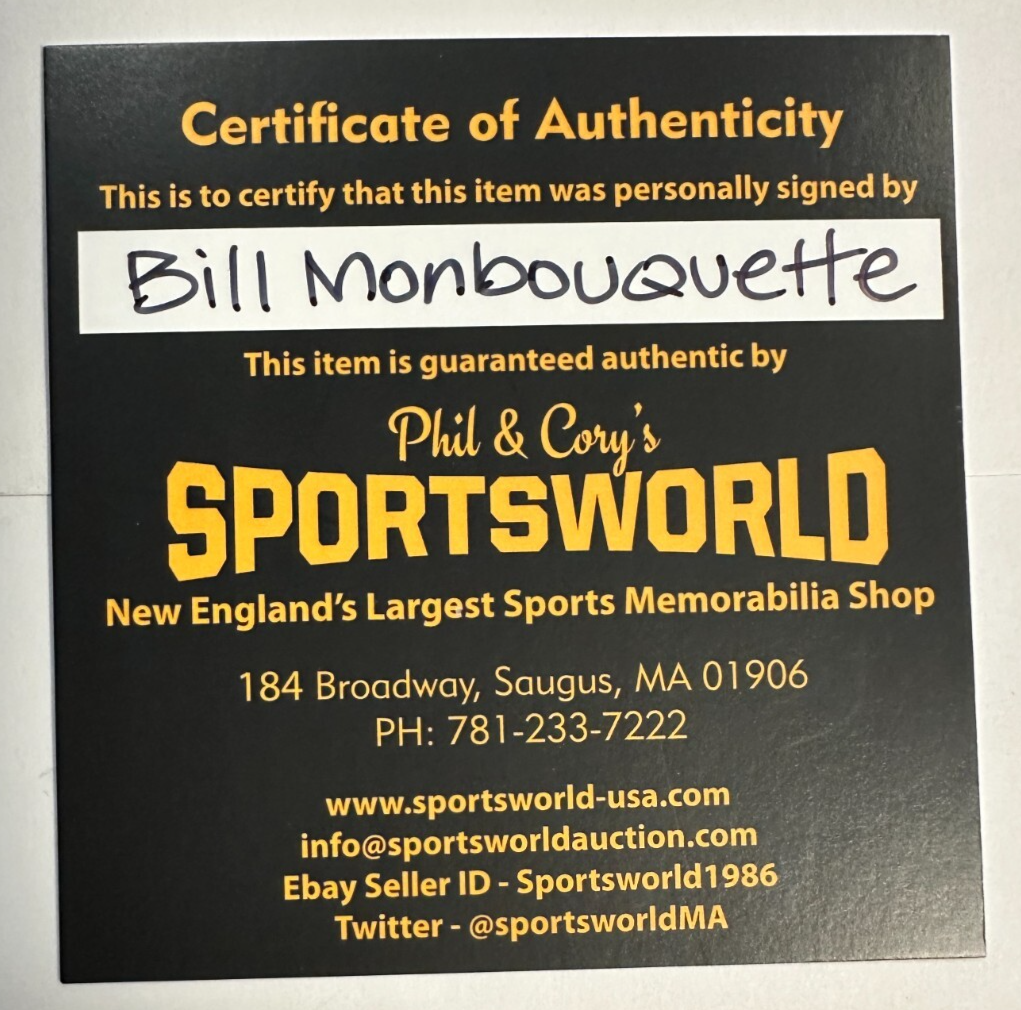 Bill Monbouquette Autographed Fenway Park 100th Anniversary Baseball Red Sox