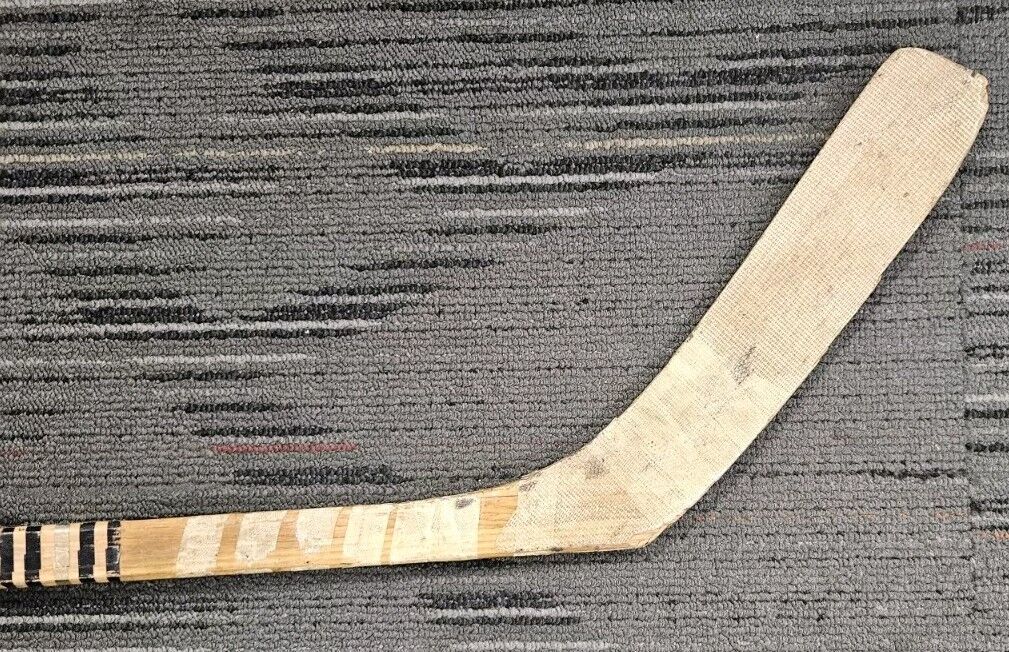 Réal Lemieux Los Angeles Kings Game Used Sherwood Hockey Stick LOA