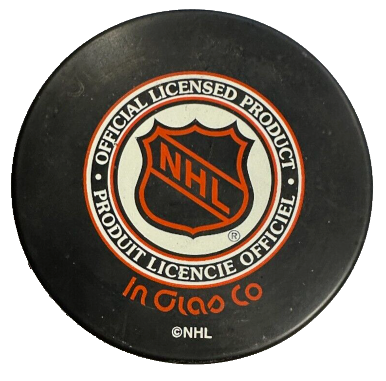 Johnny Bower Autographed Toronto Maple Leafs Hockey Puck W/ HHOF 76
