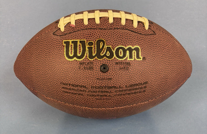 Thurman Thomas HOF Signed Wilson Football Buffalo Bills Sportsworld COA