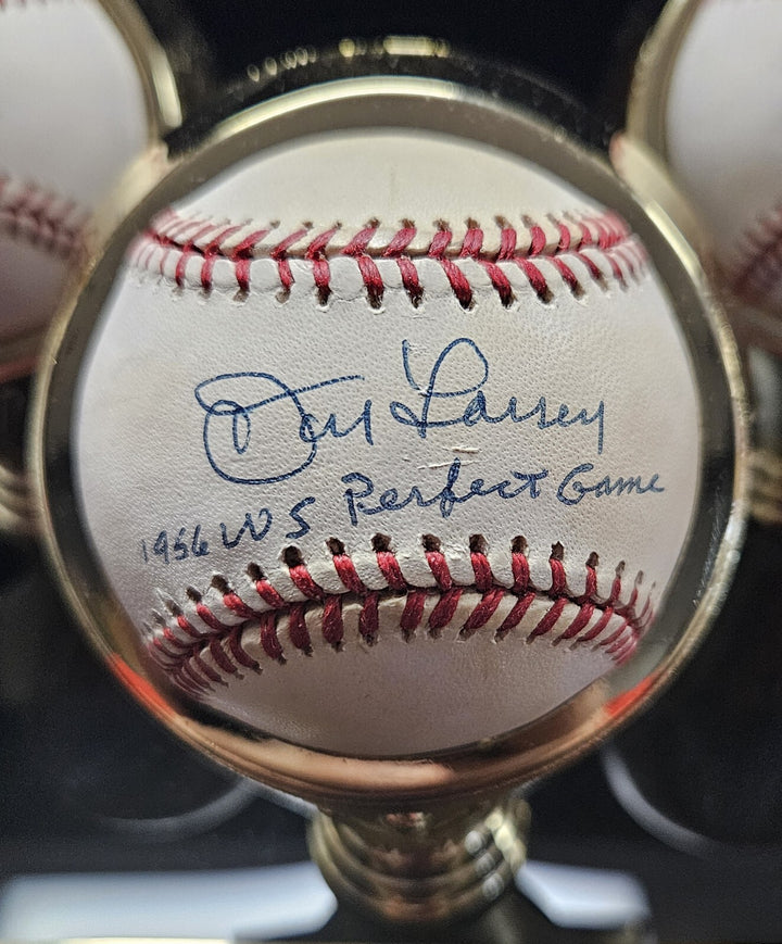 New York Yankees Perfect Game Signed Baseballs Don Larsen David Wells David Cone
