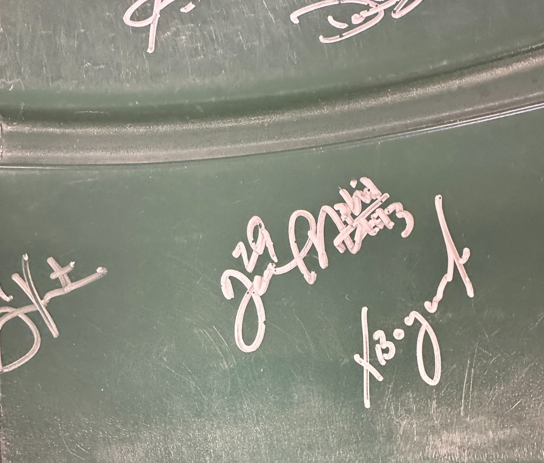 2013 Boston Red Sox World Series Champs Team Signed Fenway Seatback Fanatics