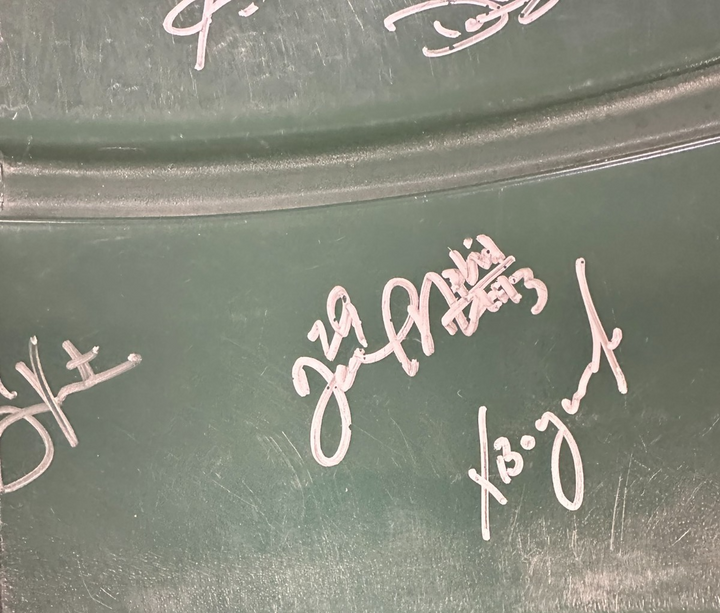 2013 Boston Red Sox World Series Champs Team Signed Fenway Seatback Fanatics