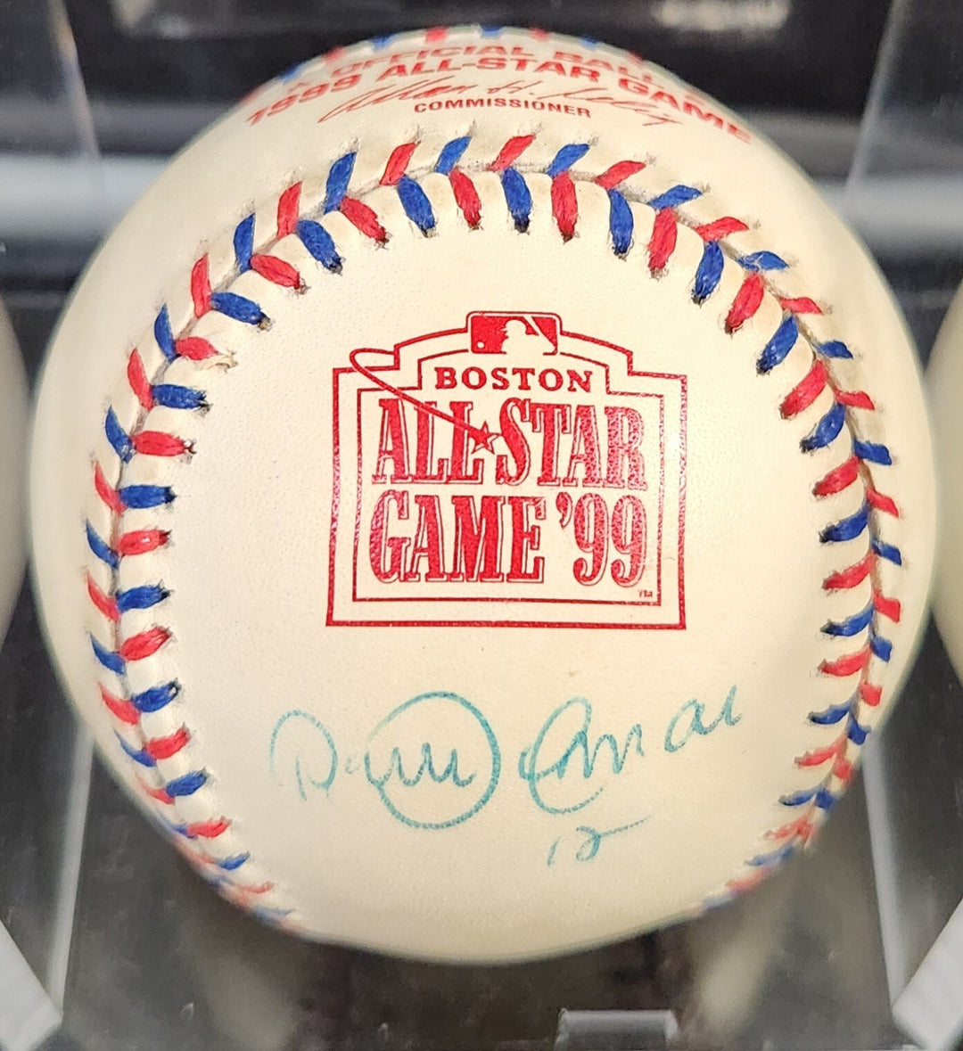 Roberto Alomar Signed 1999 All Star Game Baseball Blue Jays Orioles HOF COA 