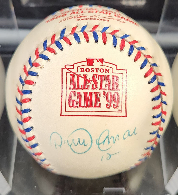 Roberto Alomar Signed 1999 All Star Game Baseball Blue Jays Orioles HOF COA 