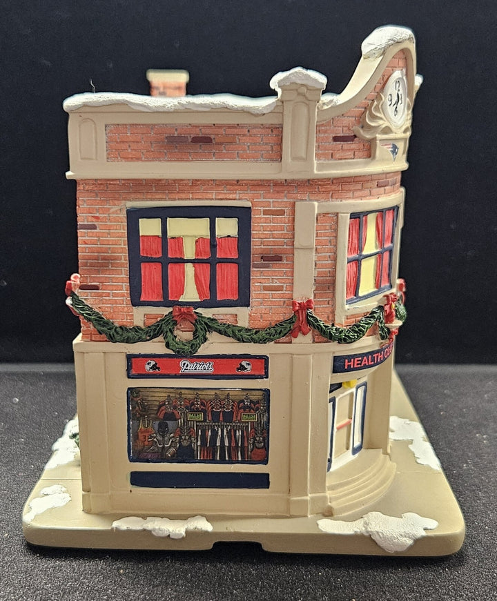 2004 Hawthorne Village New England Patriots Christmas Village Health Club