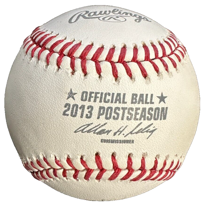 Koji Uehara Autographed Official 2013 Postseason Baseball Red Sox