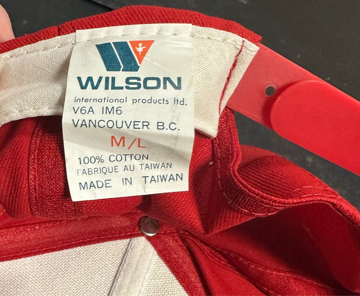 Vintage 1990's Wilson Vancouver Canadians Snapback Hat