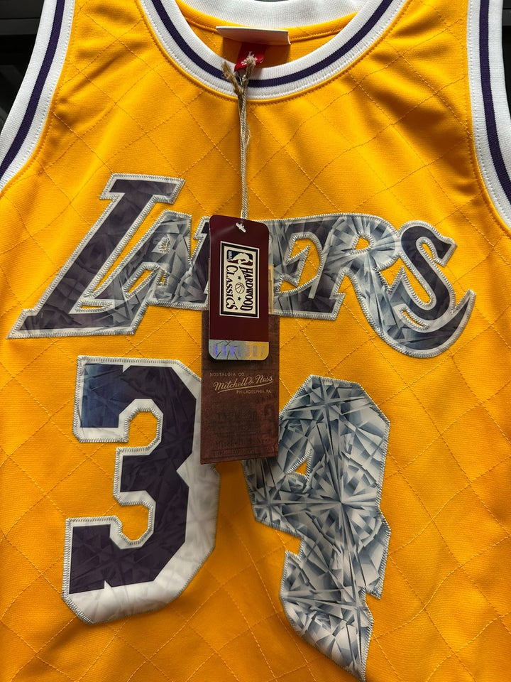 96-97 Shaquille O'Neal LA Lakers Mitchell & Ness Hardwood Collection Jersey NWT