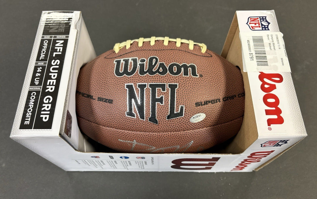 Don Maynard Signed Inscribed Football Hall Of Fame 1987 COA New York Jets