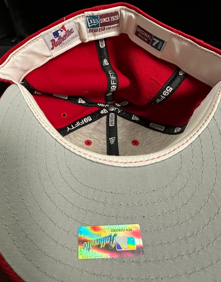 St. Louis Cardinals 2004 World Series New Era Fitted Hat 59Fifty 7-5/8