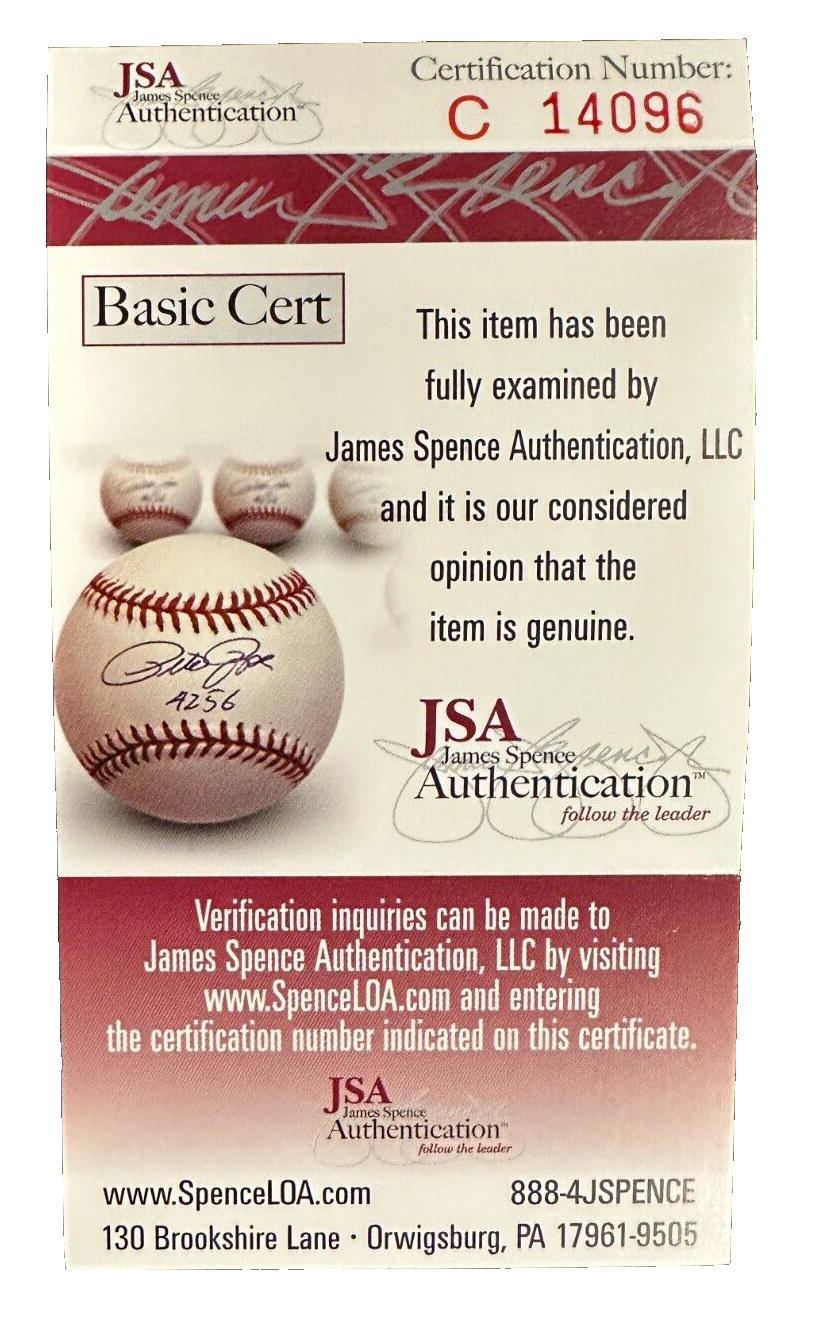 Carl Yastrzemski Autographed American League Baseball Red Sox W/ HOF 89 JSA