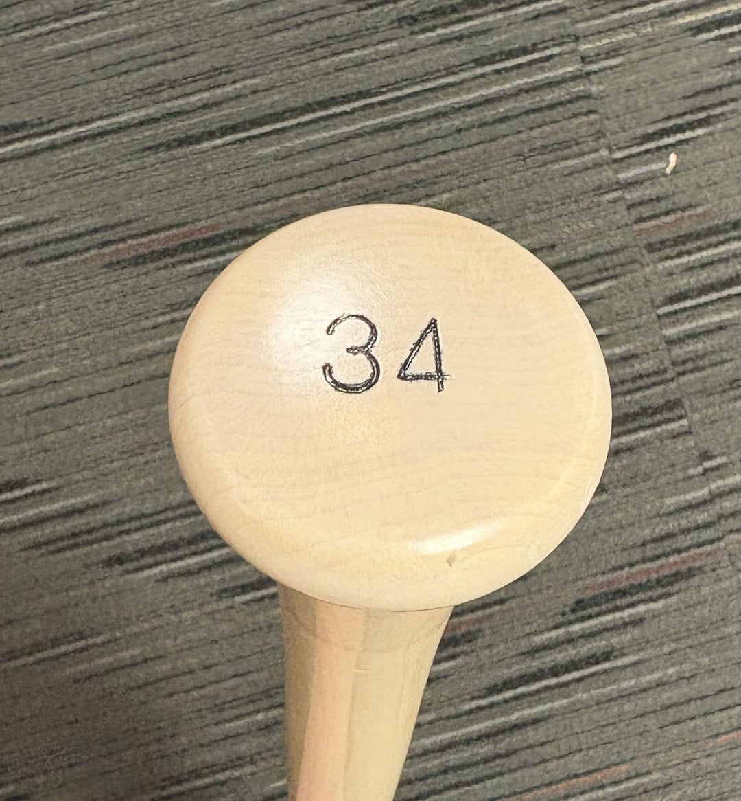 David Ortiz Marucci Final Game 10/2/16 Commemorative Bat /5000 Boston Red Sox