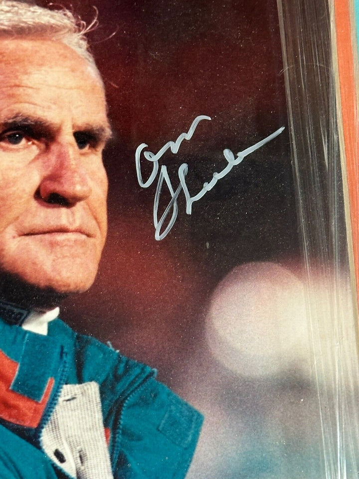 Don Shula Autographed Miami Dolphins 8x10 Photo HOF Shula LOA