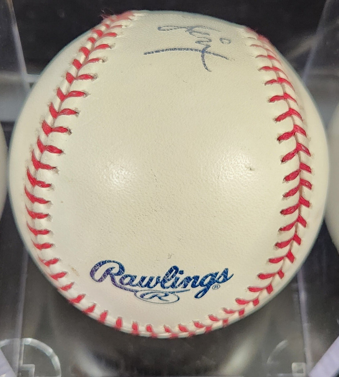 Mac Spinks Roma Michael Spinks Signed Inscribed Major League Baseball Boxing HOF COA ...