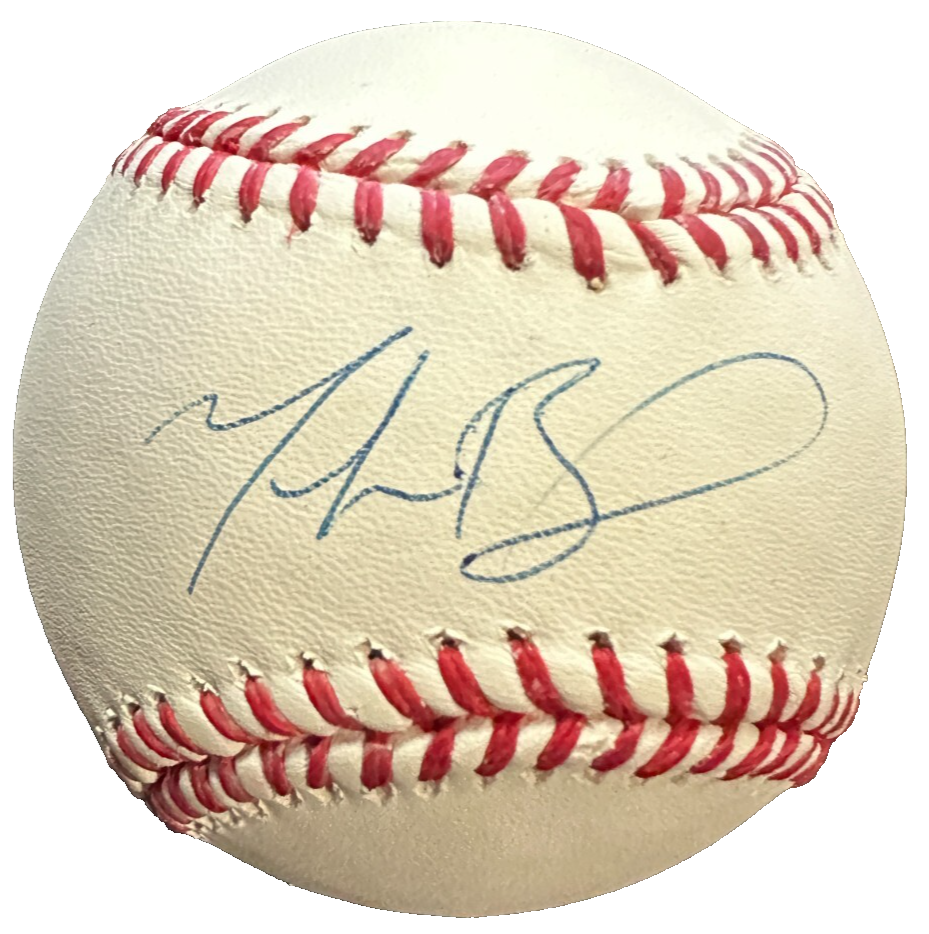 Mookie Betts Autographed Major League Baseball Red Sox Dodgers JSA