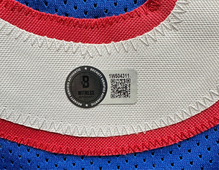 Artis Gilmore Autographed Kentucky Colonels Custom Jersey W/ HOF 11 BAS