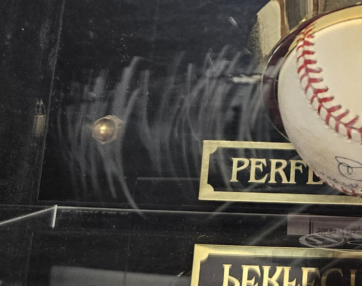 New York Yankees Perfect Game Signed Baseballs Don Larsen David Wells David Cone