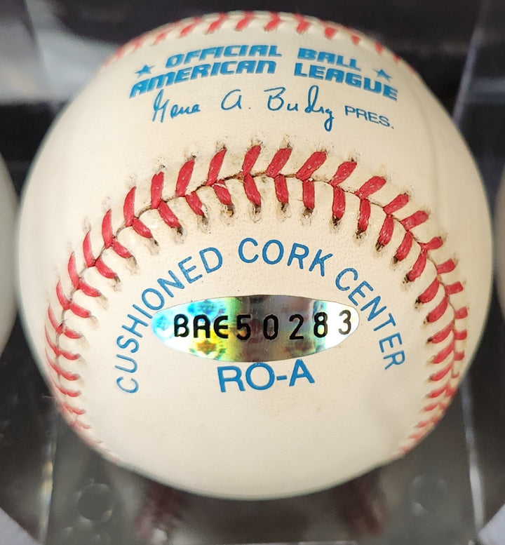 Nomar Garciaparra Signed American League Baseball Red Sox Cubs Dodgers COA
