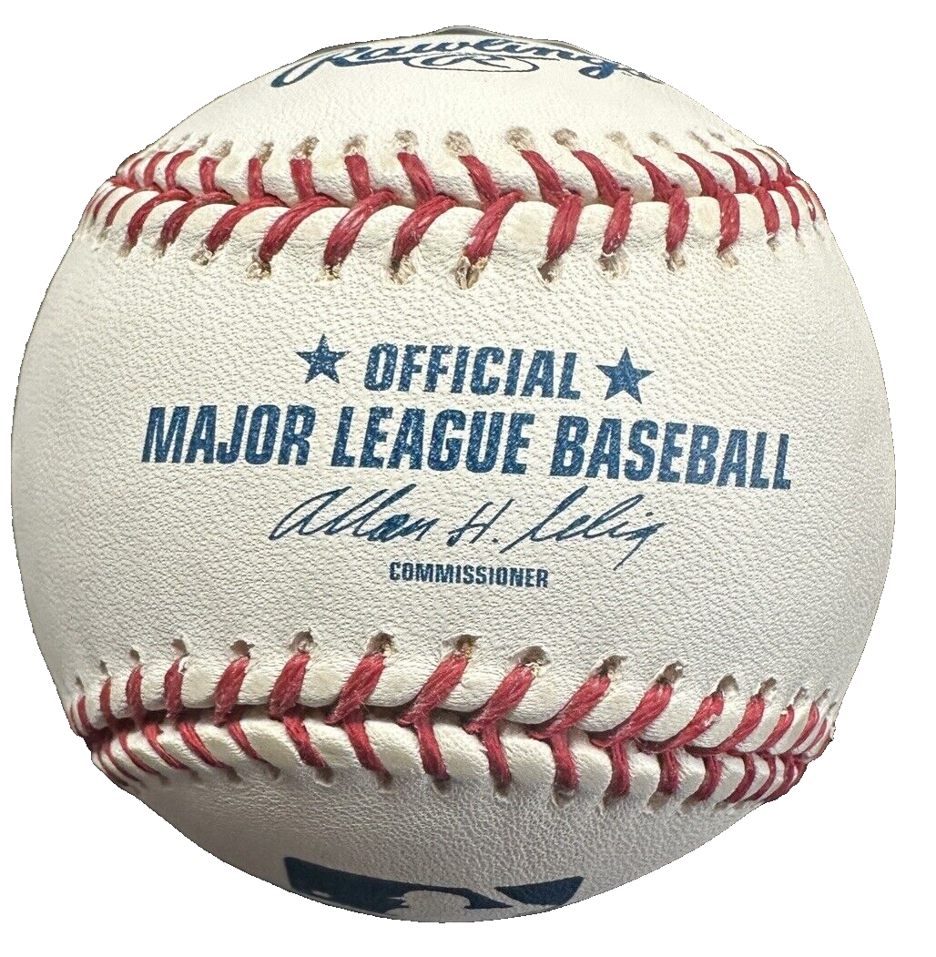 David Ortiz Autographed Official Major League Baseball HOF Red Sox BAS