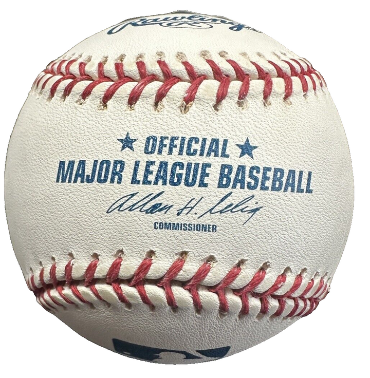 David Ortiz Autographed Official Major League Baseball HOF Red Sox BAS