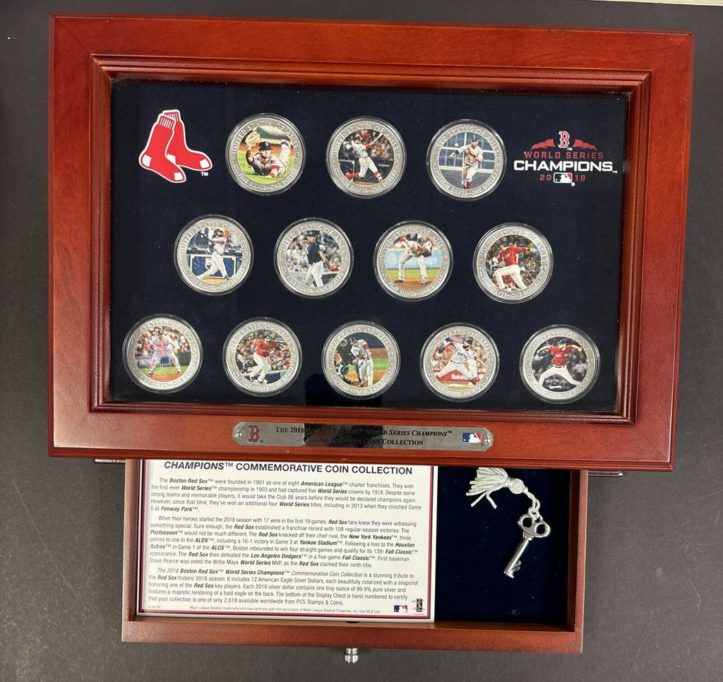 Boston Red Sox Commemorative Coin newest Set