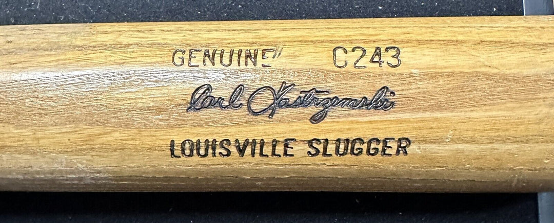 1977-79 Carl Yastrzemski Autographed Game Louisville Slugger C243 Model Bat