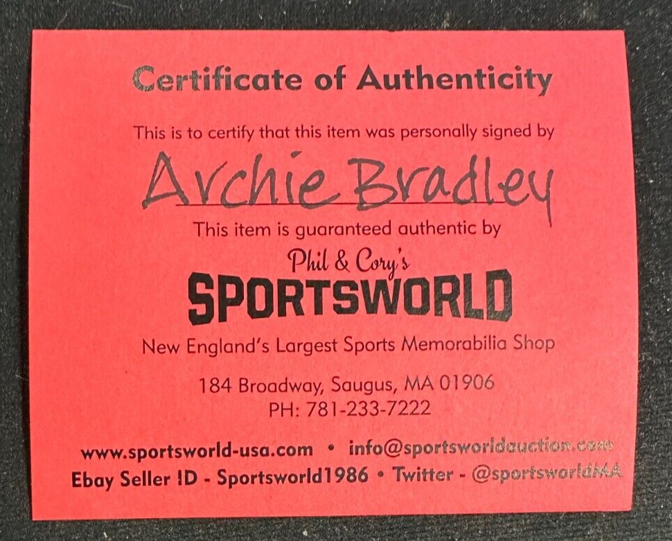 Archie Bradley Autographed Official Major League Baseball Arizona Diamondbacks