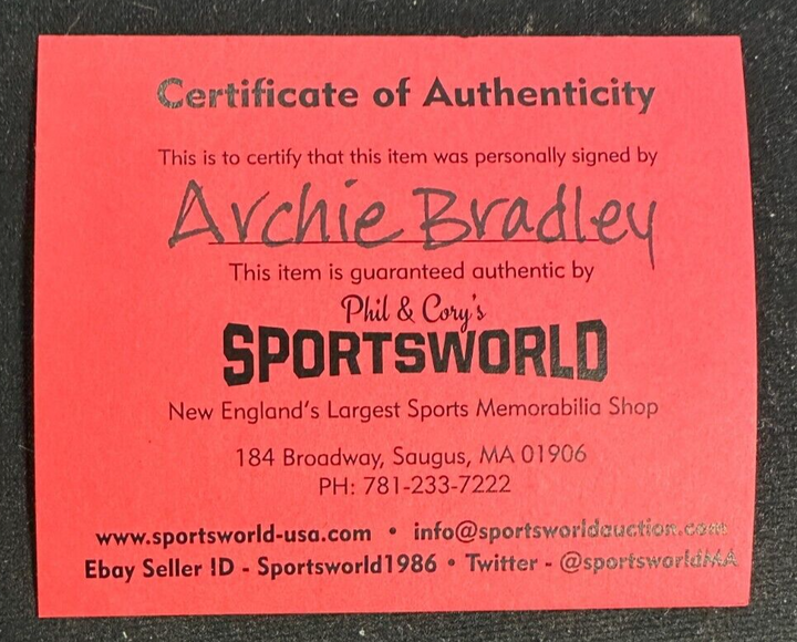 Archie Bradley Autographed Official Major League Baseball Arizona Diamondbacks