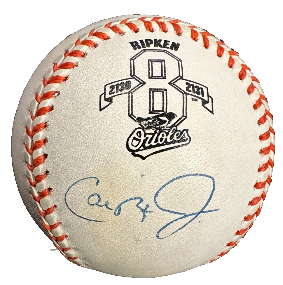 Cal Ripken Jr. Autographed Official 2131 Game Streak Baseball Ripken & BAS Holo