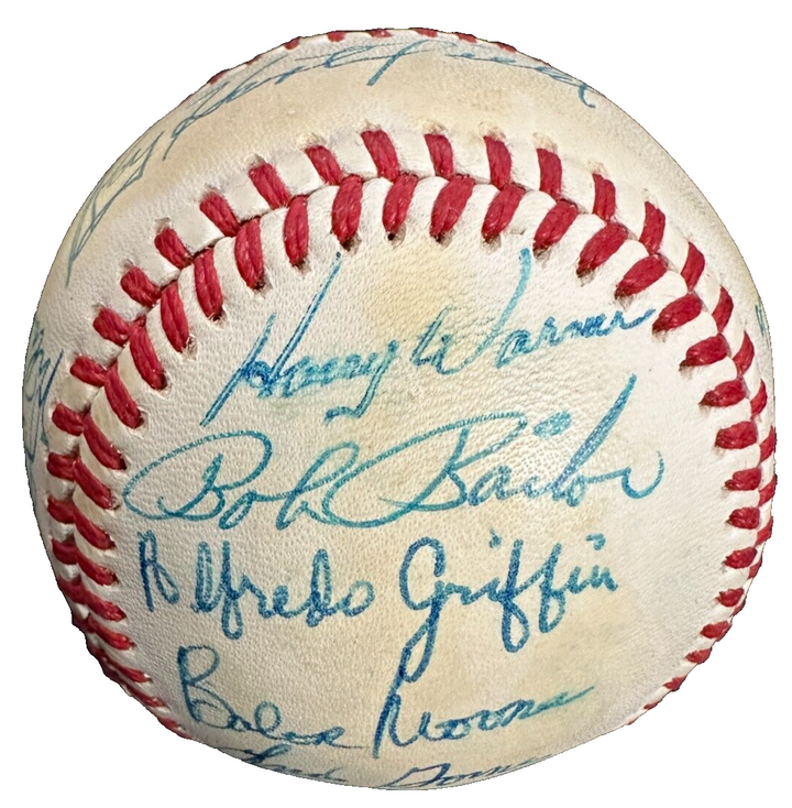 1979 Toronto Blue Jays Team Autographed Baseball Stieb Clancy Howell