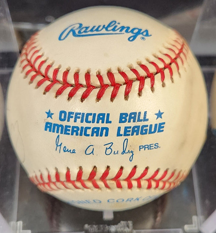 Dennis Franz Signed American League Baseball Actor NYPD Blue SGC COA