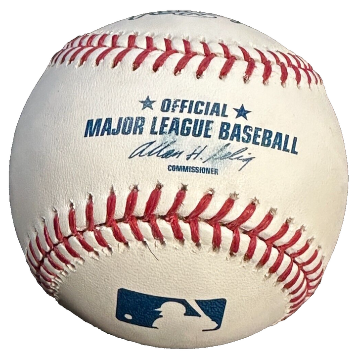 Tim Blackwell Autographed Official Major League Baseball W/ 75 Red Sox Insc