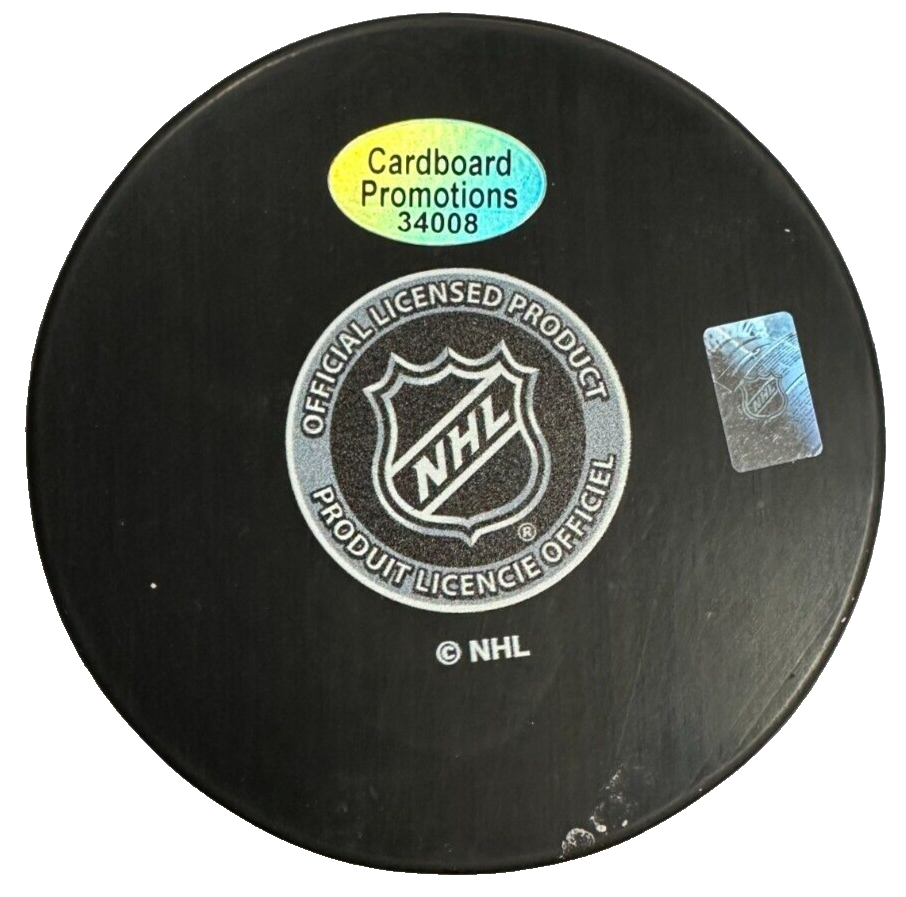 Rick Middleton Autographed Boston Bruins Hockey Puck W/ 3x All Star Insc NHL