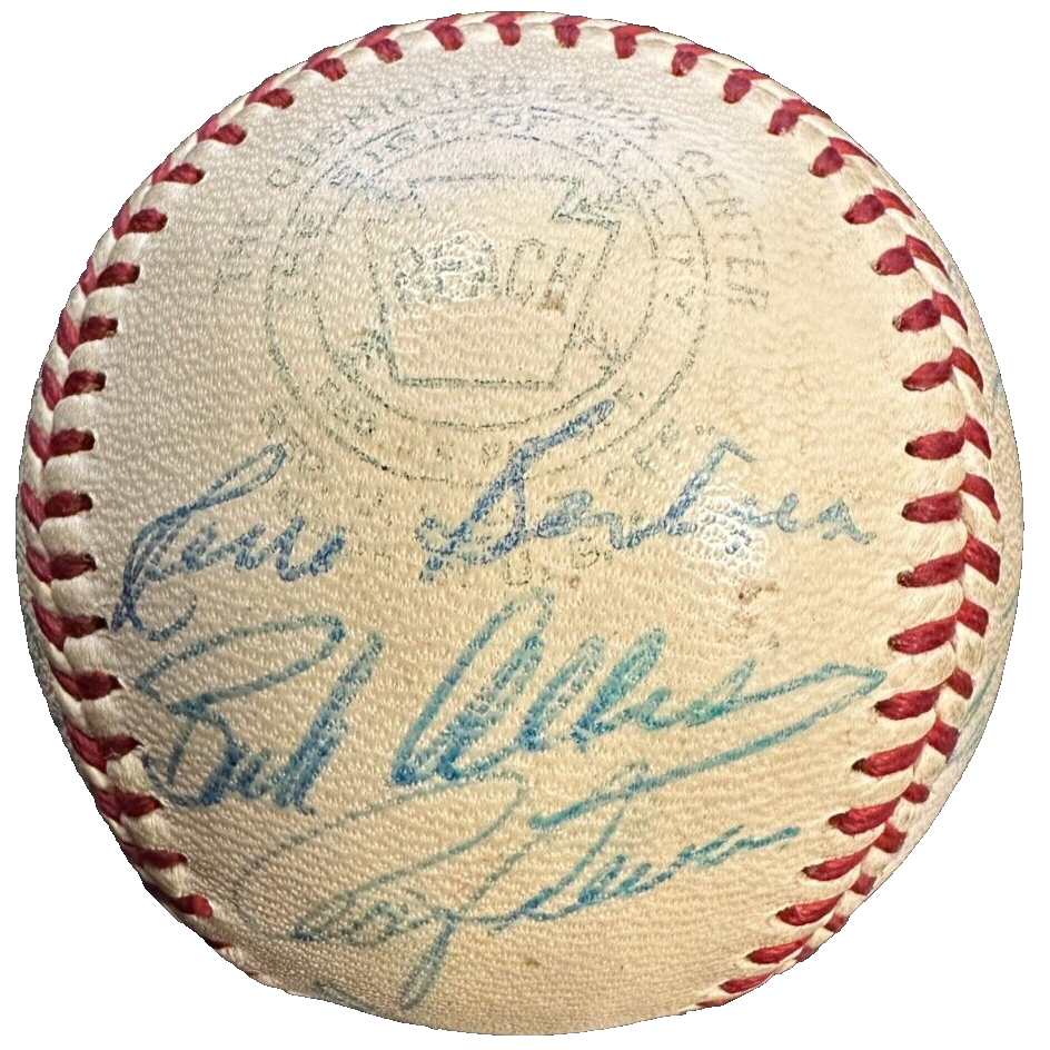 1959 Washington Senators Team Autographed Baseball Killebrew
