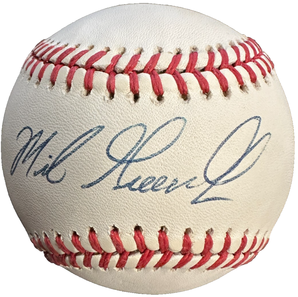 Mike Greenwell Autographed Official American League Baseball Red Sox