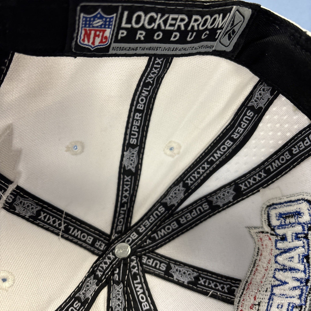 2004 New England Patriots Conference Champions Adjustable Hat By Locker Room