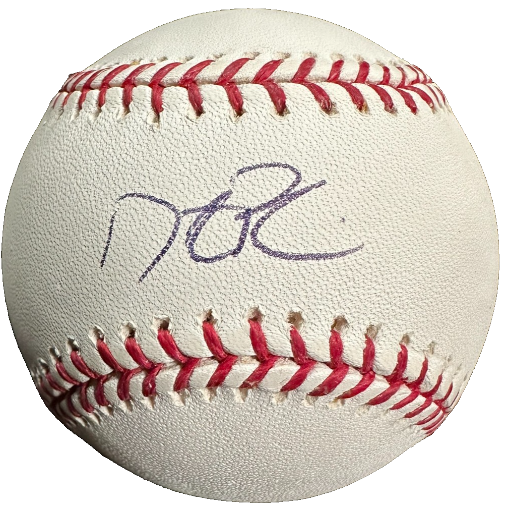 Dustin Pedroia Autographed Official Major League Baseball MLB Hologram Red Sox