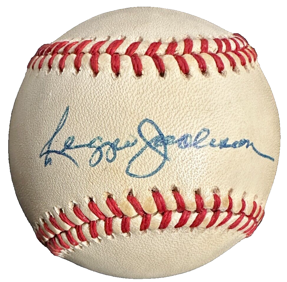 Reggie Jackson Autographed American League Baseball HOF BAS Yankees