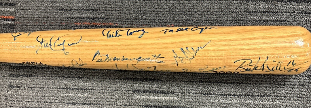 2008 Red Sox Fantasy Camp Signed Baseball Bat Brooks Robinson Stanley Bell Etc.
