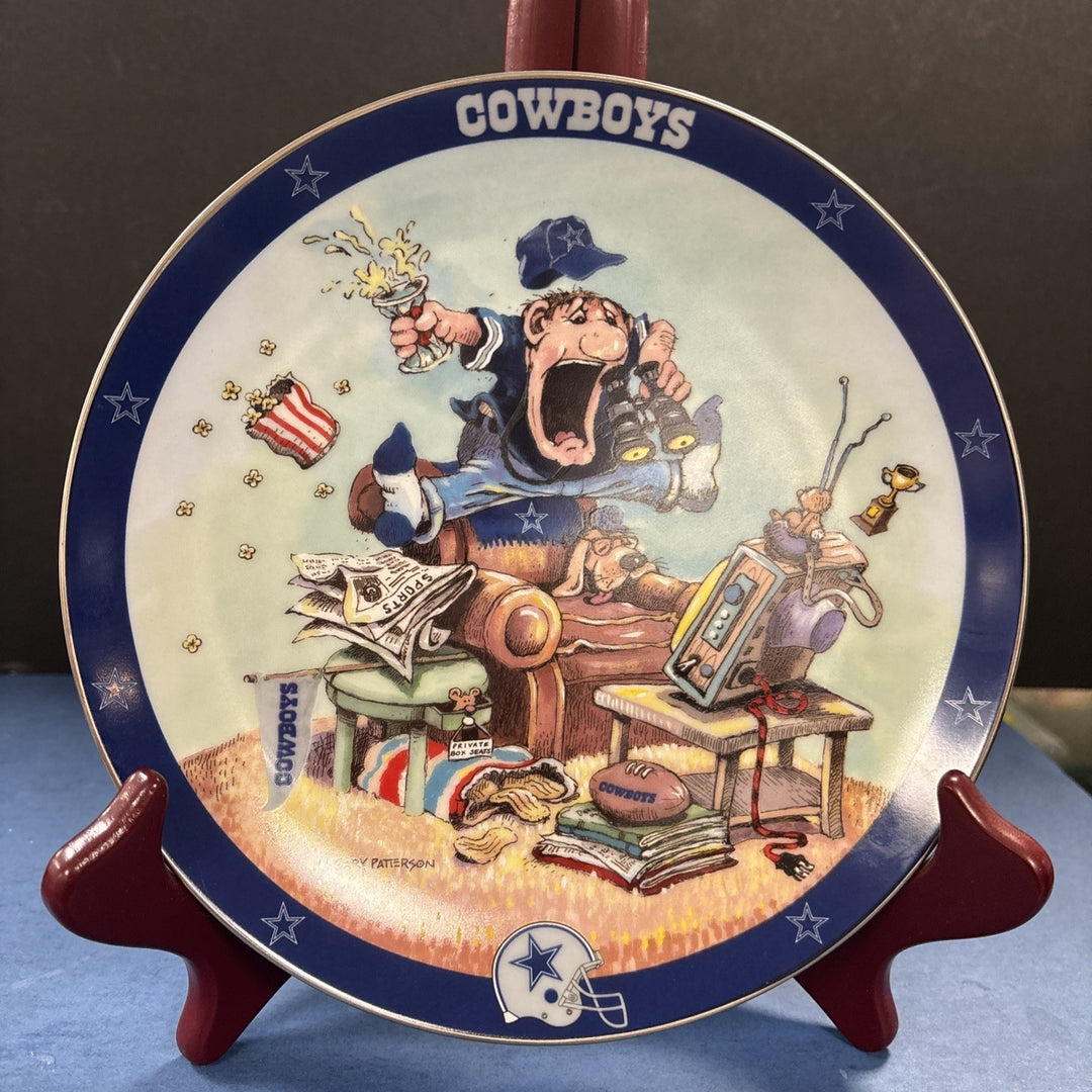 Dallas Cowboys The Ultimate Cowboys Fan Plate By The Danbury Mint